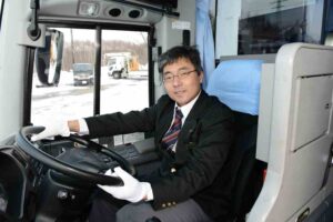 弊社のベテラン運転手